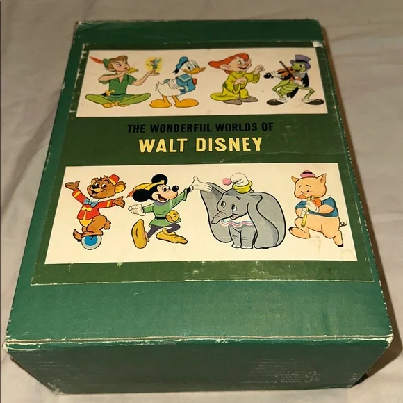 Disney *Vintage* 1965 The Wonderful Worlds of Walt Disney Four-Volume Boxed Set - Picture 3 of 16